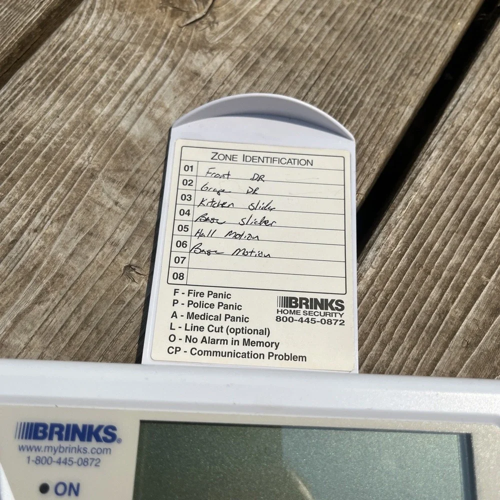 Brinks alarm home